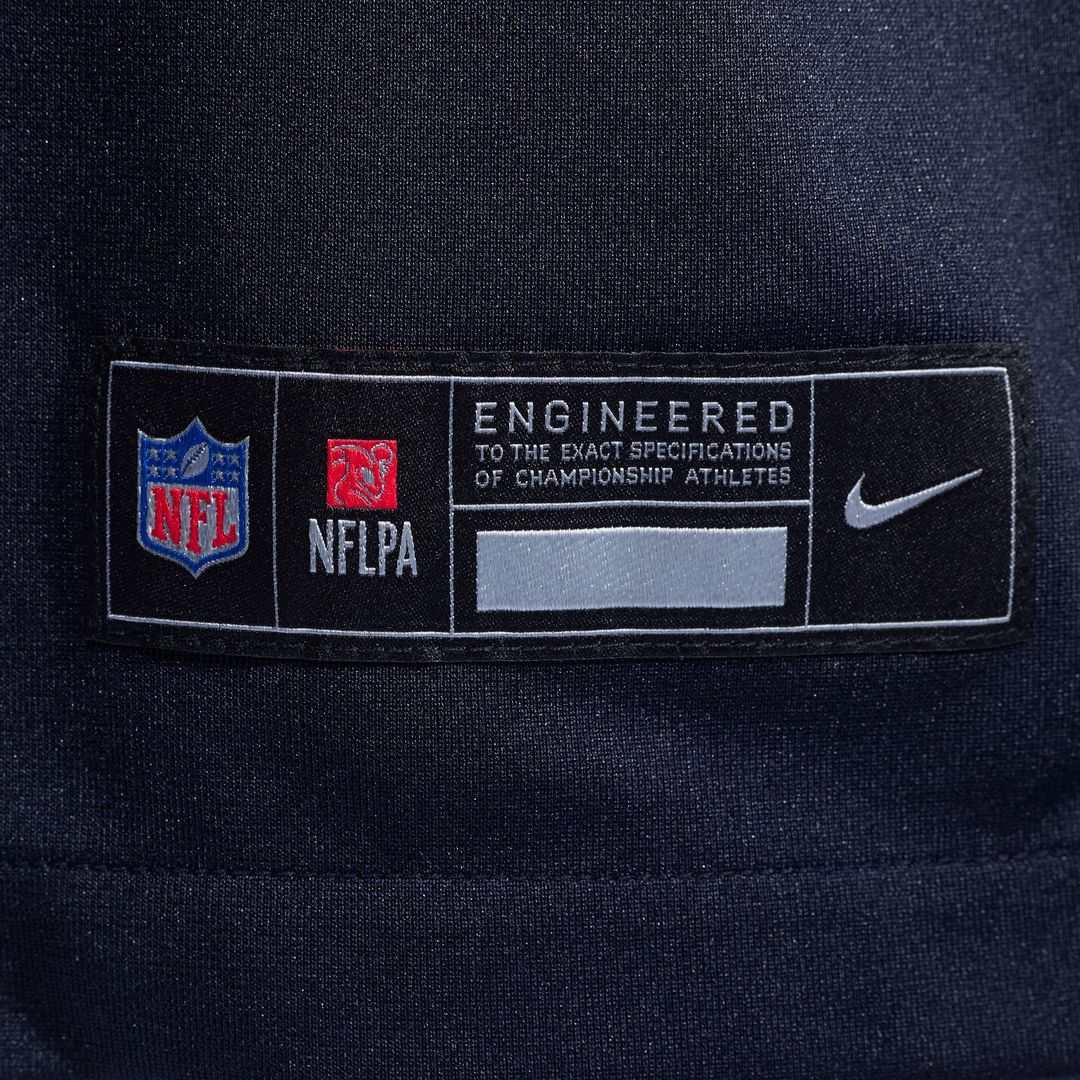 Houston Texans Danielle Hunter Nike Navy Team Game Jersey product image 6, provided for visual reference and product detail