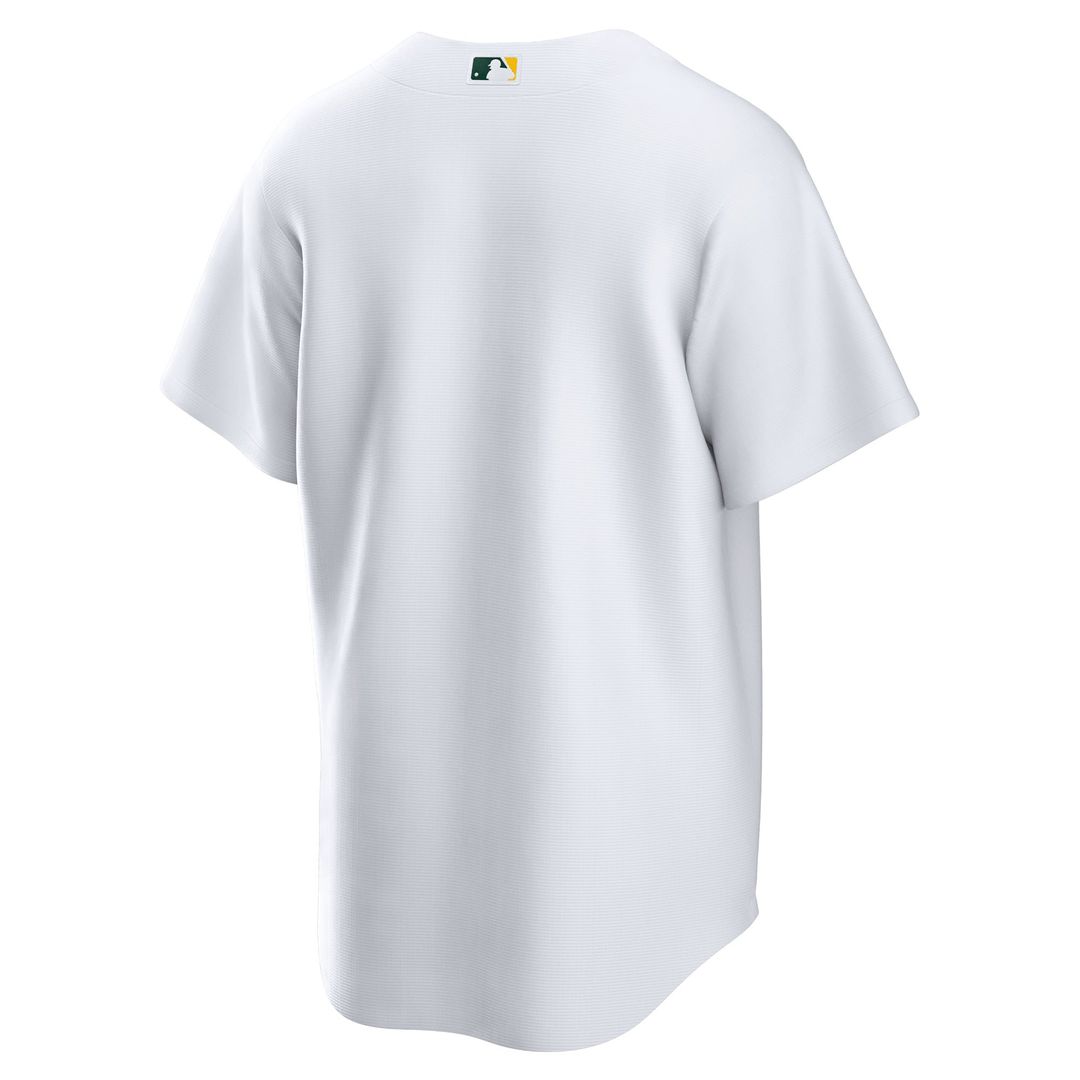Athletics Nike White Home Blank Replica Jersey product image 3, provided for visual reference and product detail review