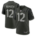 New York Jets Joe Namath Nike Green Rivalries Collection Retired Player Game Jersey product image 1, provided for visual
