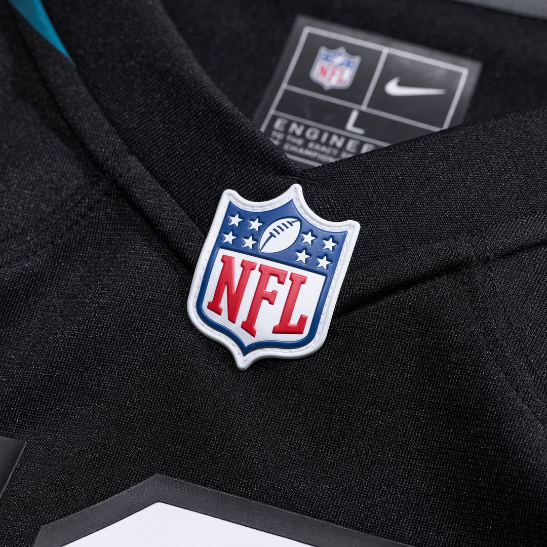 Jacksonville Jaguars Jakobi Meyers Nike Teal Team Game Jersey product image 14, provided for visual reference and product