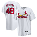 St. Louis Cardinals Iván Herrera Nike White Home Replica Jersey product image 1, provided for visual reference and product