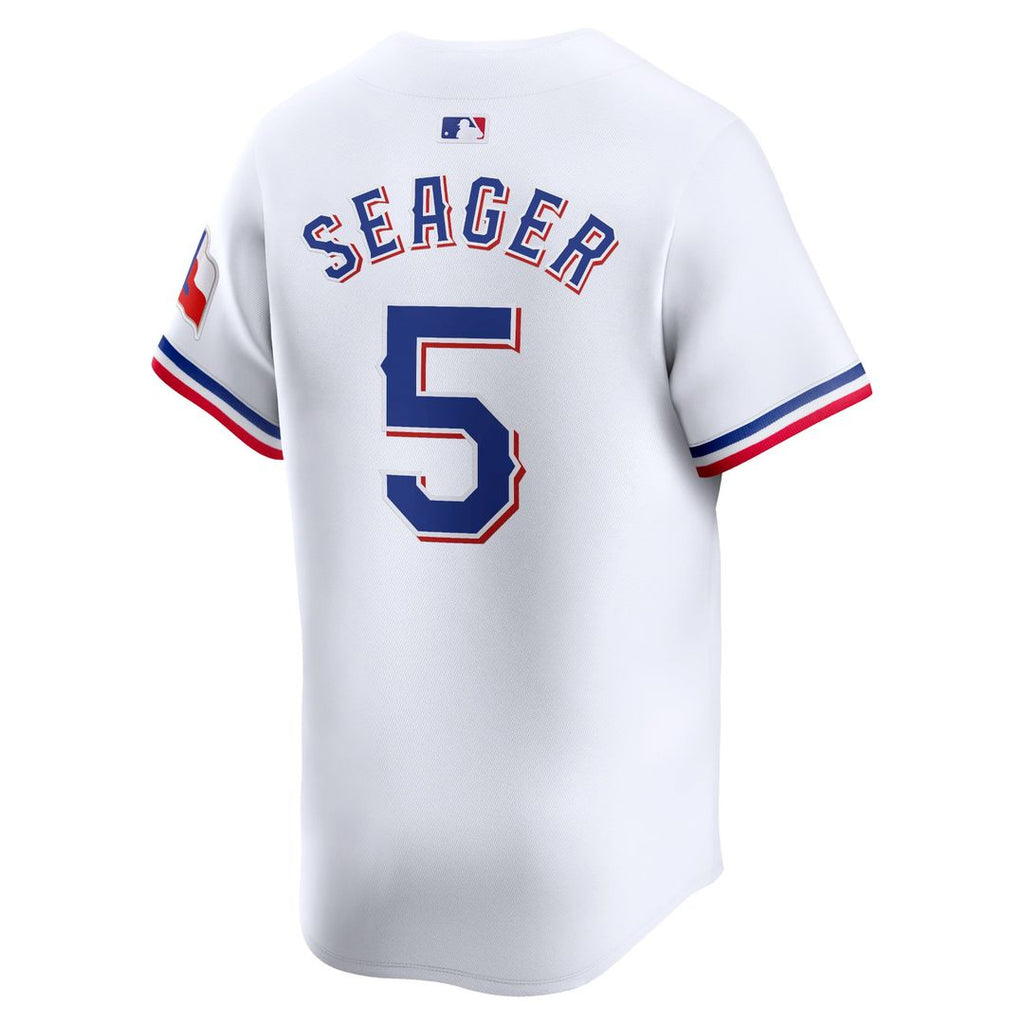 Texas Rangers Corey Seager Nike White Home Limited Player Jersey product image 3, provided for visual reference and product