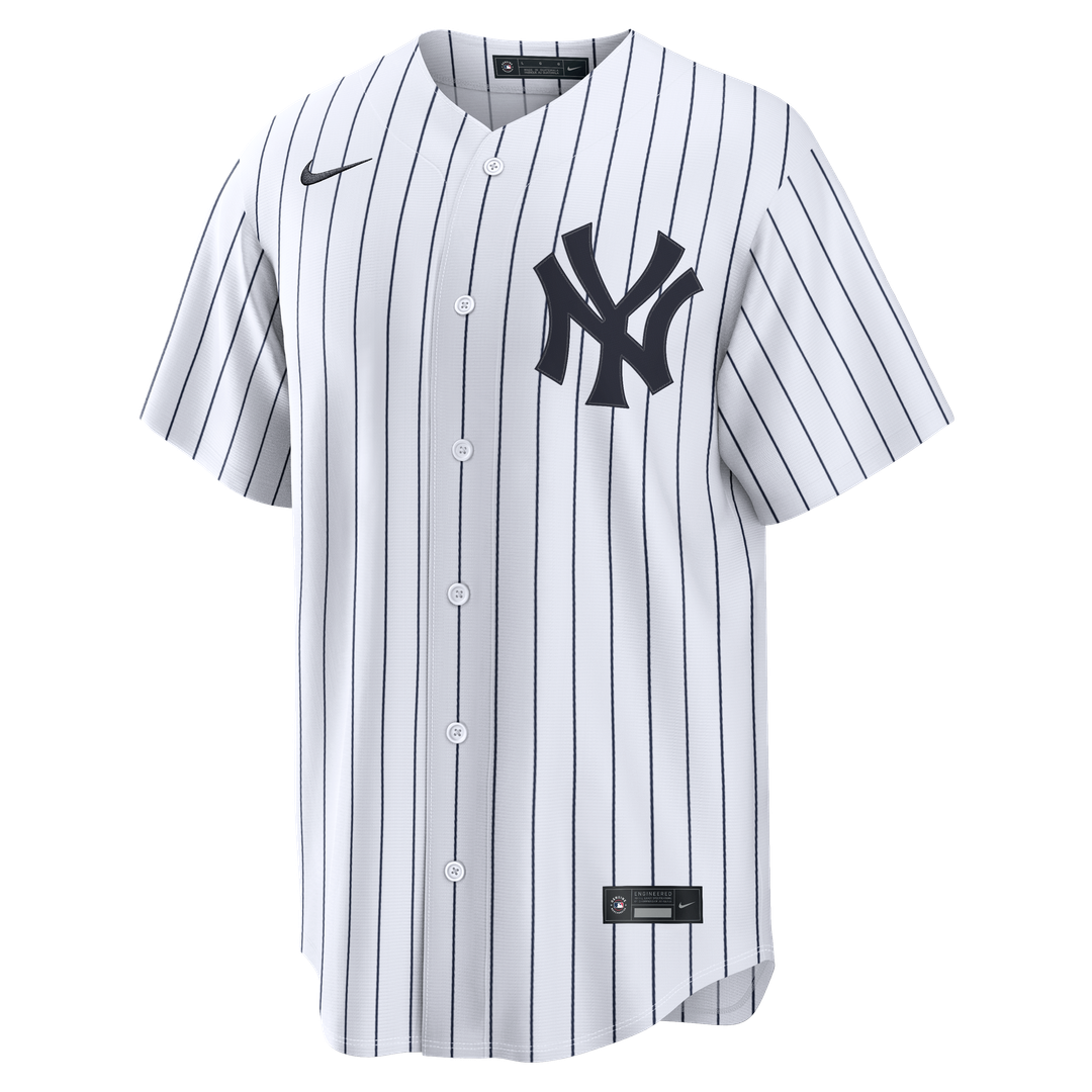 New York Yankees Luis García Jr. Nike White Home Replica Jersey product image 4, provided for visual reference and product