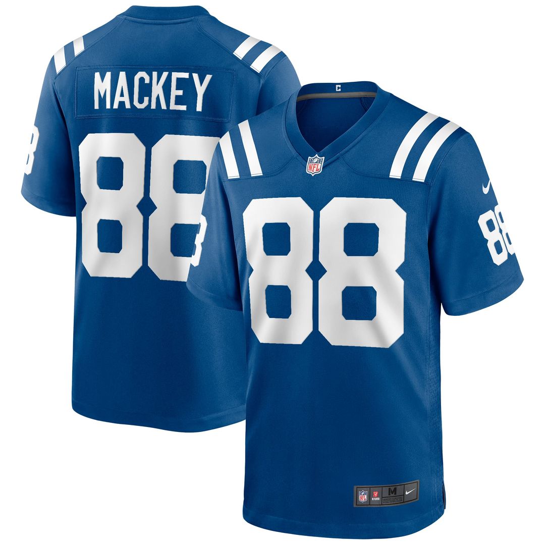 Indianapolis Colts John Mackey Nike Royal Game Retired Player Jersey product image 7, provided for visual reference and