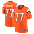 Denver Broncos Quinn Meinerz Nike Orange Team Game Jersey product image 1, provided for visual reference and product detail