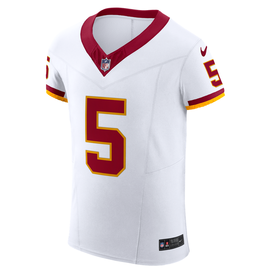 Washington Commanders Jayden Daniels Nike White Alternate 2 Super Bowl Era Vapor F.U.S.E. Elite Jersey product image 6,
