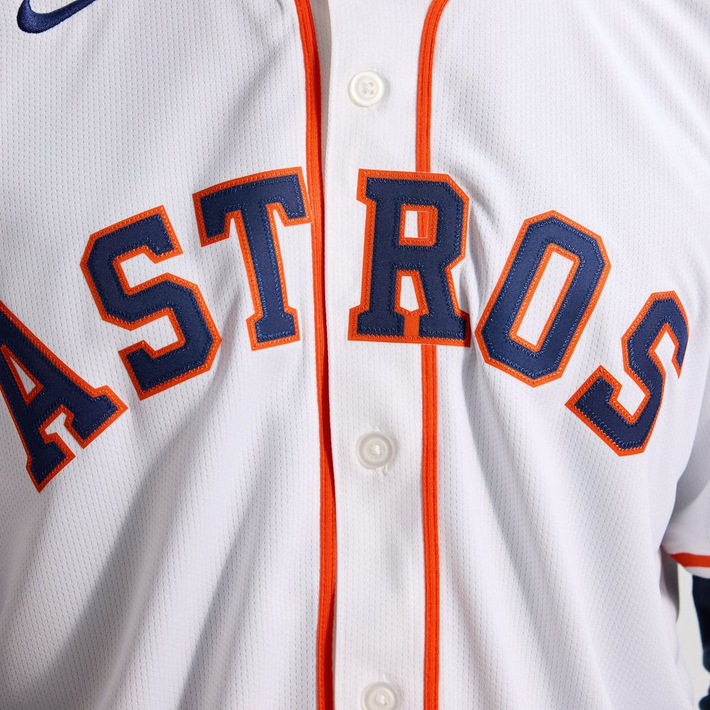 Houston Astros Nike White Home Limited Jersey product image 10, provided for visual reference and product detail review