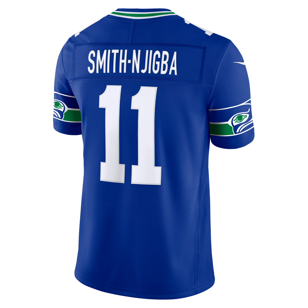 Seattle Seahawks Jaxon Smith-Njigba Nike Royal Alternate Vapor F.U.S.E. Stitched Limited Jersey product image 6, provided
