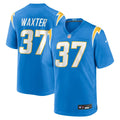 Los Angeles Chargers Isas Waxter Nike Powder Blue Team Game Jersey product image 1, provided for visual reference and