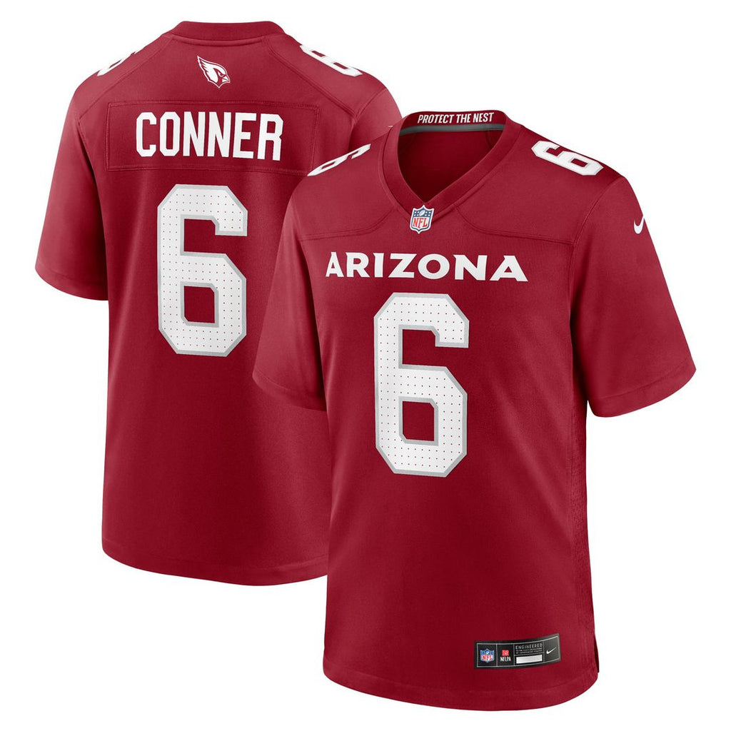 Arizona Cardinals James Conner Nike Cardinal Home Game Jersey product image 1, provided for visual reference and product