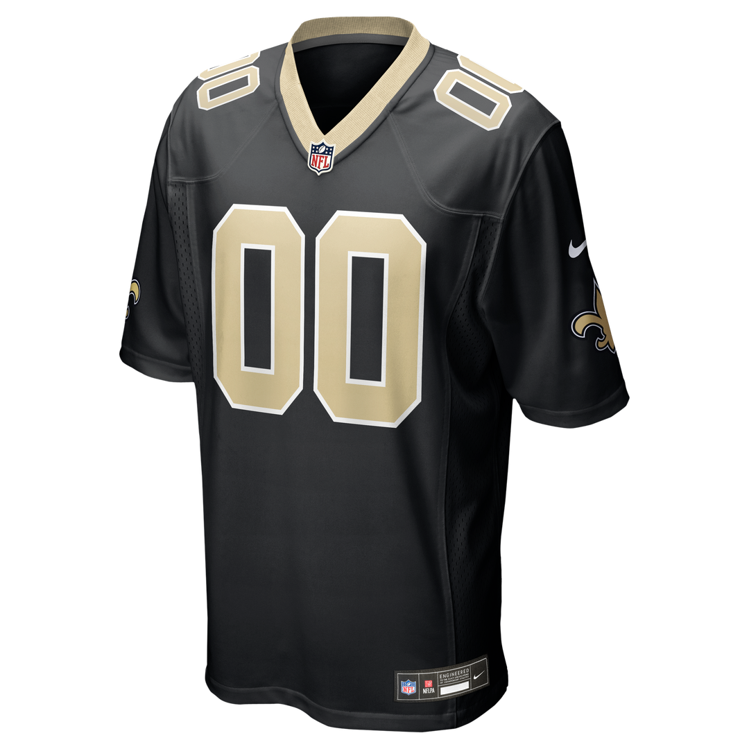 New Orleans Saints Nike White Alternate Custom Game Jersey product image 8, provided for visual reference and product detail