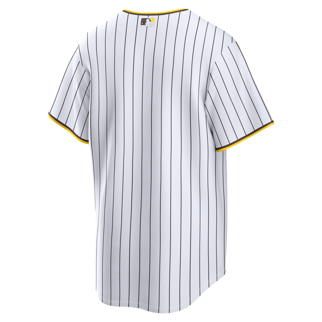 San Diego Padres Nike White Home Replica Jersey product image 12, provided for visual reference and product detail review