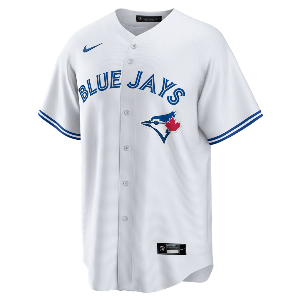 Toronto Blue Jays George Springer Nike White Home Replica Jersey product image 2, provided for visual reference and product