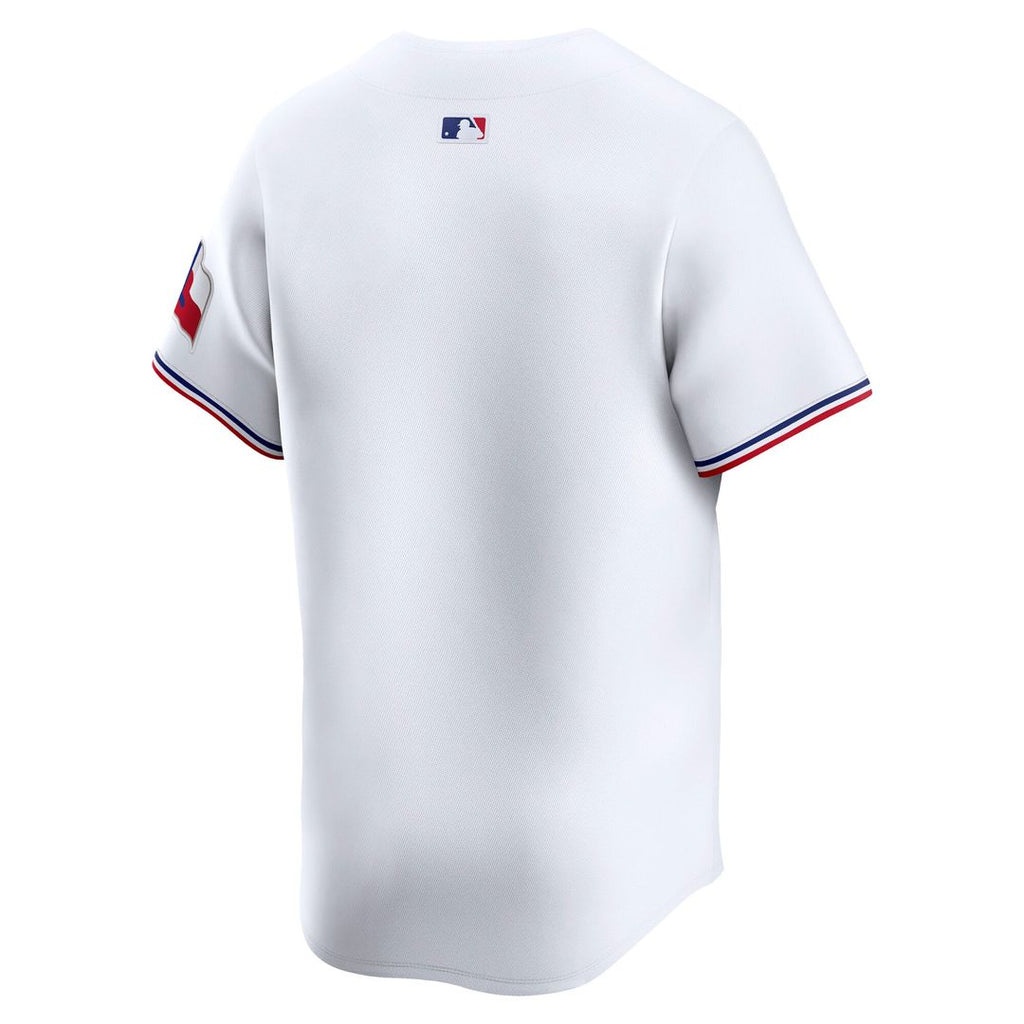 Texas Rangers Nike White Home Limited Jersey product image 3, provided for visual reference and product detail review