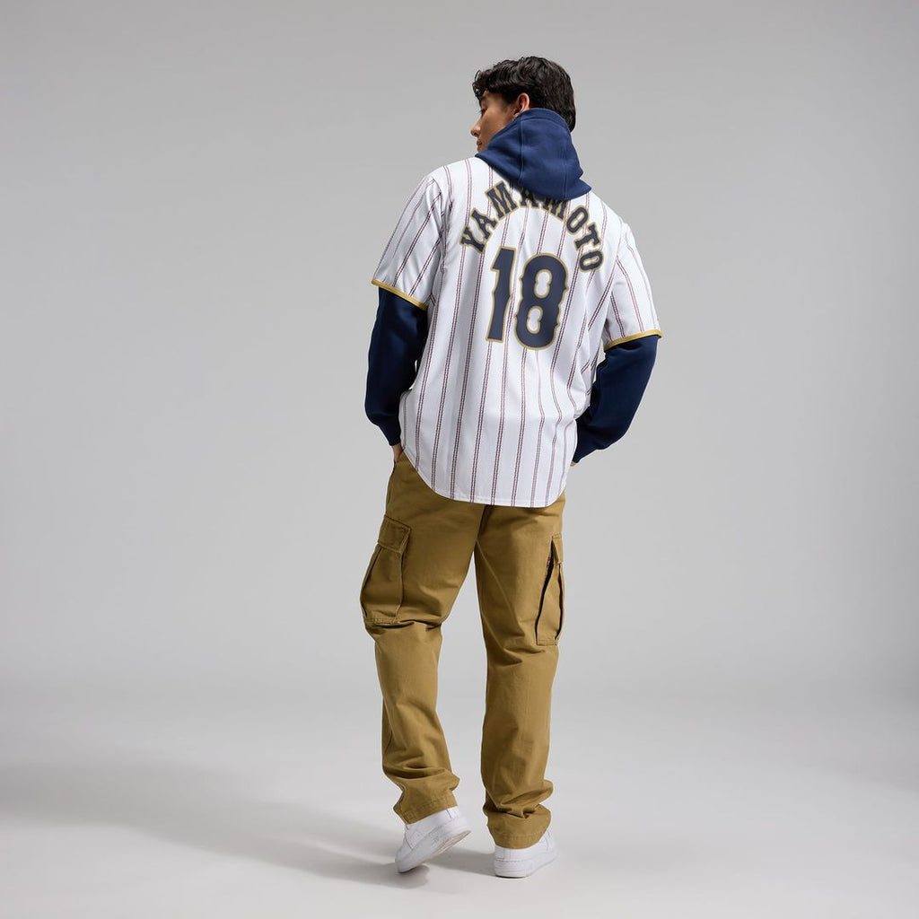 Japan Baseball Yoshinobu Yamamoto Nike White 2026 World Baseball Classic Home Stadium Jersey product image 5, provided for