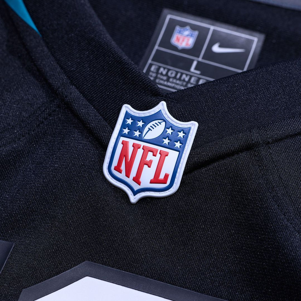 Jacksonville Jaguars Travon Walker Nike Black Player Game Jersey product image 4, provided for visual reference and product