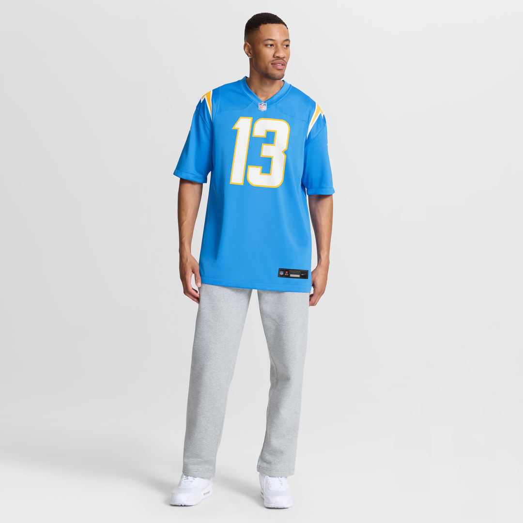 Los Angeles Chargers Keenan Allen Nike Powder Blue Game Player Jersey product image 7, provided for visual reference and
