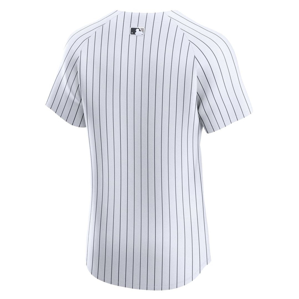 New York Yankees Nike White Home Elite Jersey product image 3, provided for visual reference and product detail review