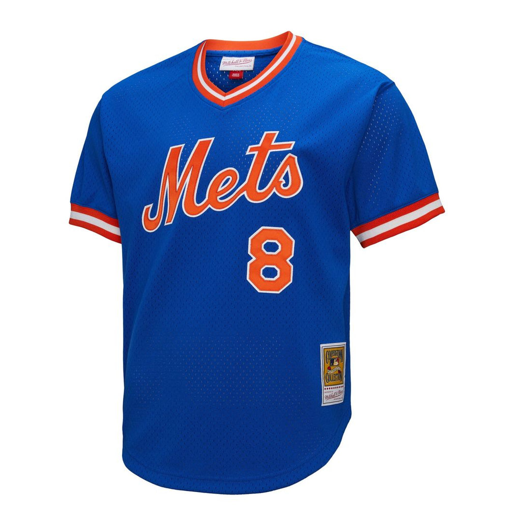 New York Mets Gary Carter Mitchell & Ness Royal Big & Tall Cooperstown Collection Mesh Batting Practice Jersey product image