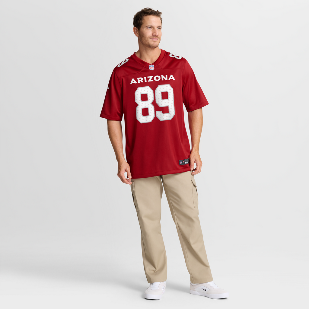 Arizona Cardinals Xavier Weaver Nike Cardinal Team Game Jersey product image 7, provided for visual reference and product