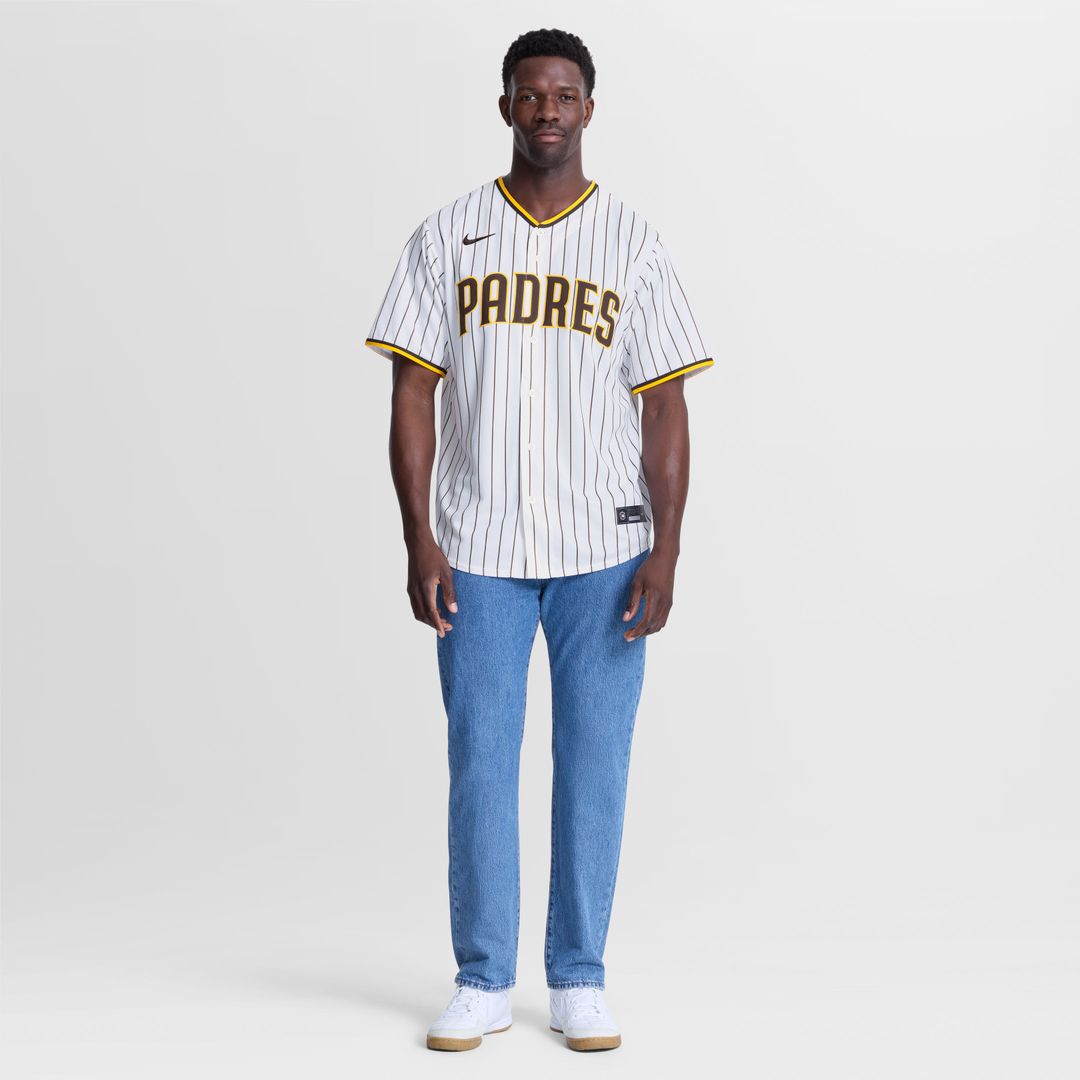 San Diego Padres Miguel Andujar Nike White Home Replica Jersey product image 4, provided for visual reference and product
