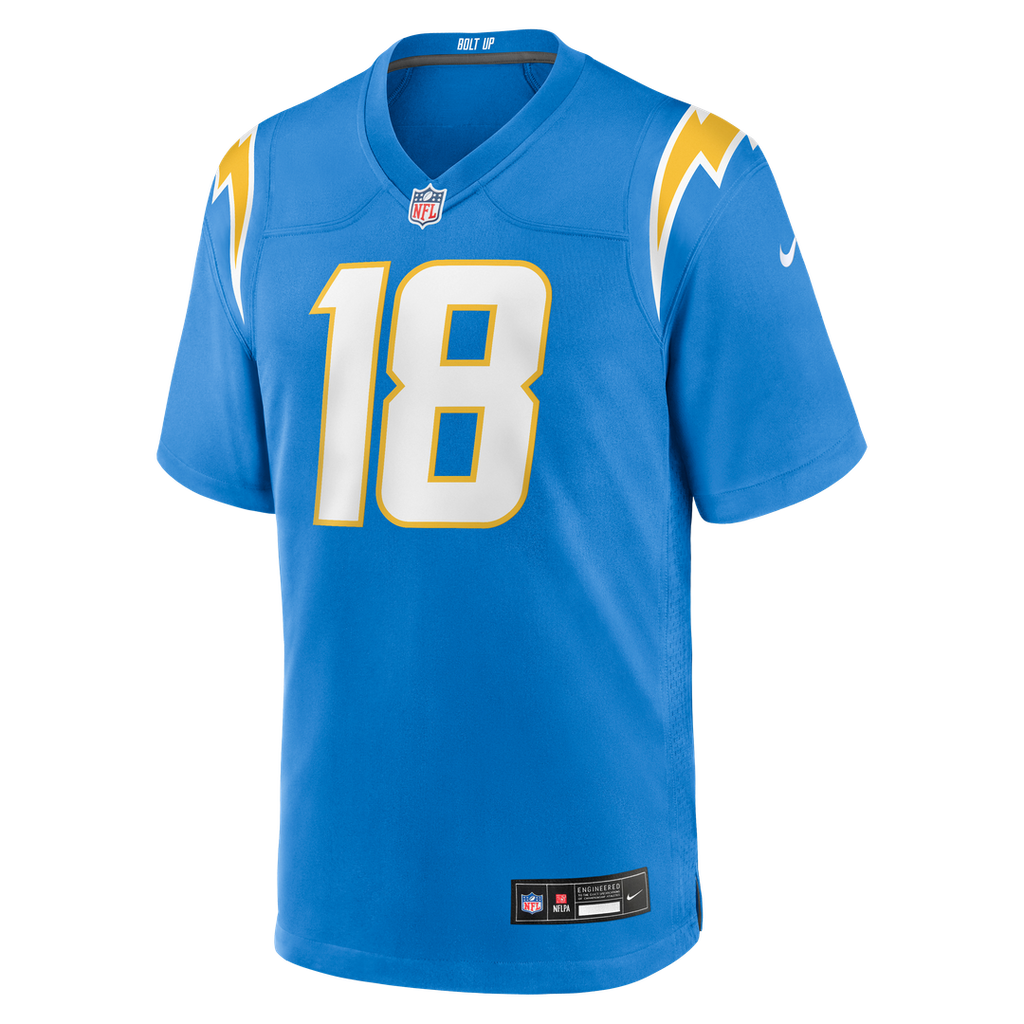 Los Angeles Chargers Charlie Joiner Nike Powder Blue Game Retired Player Jersey product image 2, provided for visual