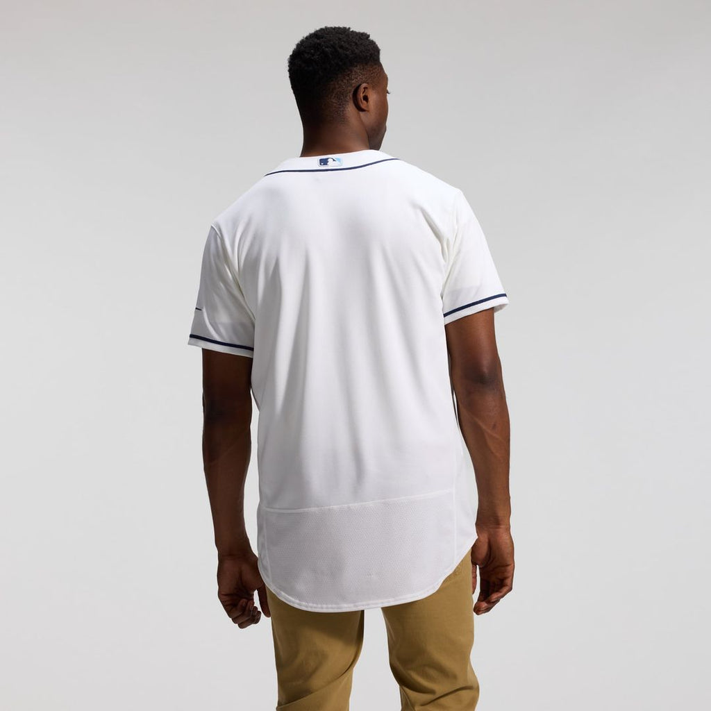 Tampa Bay Rays Nike White Home Authentic Jersey product image 5, provided for visual reference and product detail review