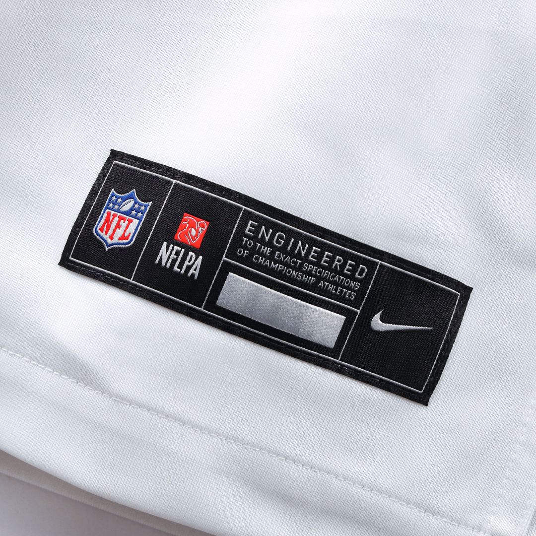 Washington Commanders Sonny Styles Nike White Game Super Bowl Era Jersey product image 6, provided for visual reference and