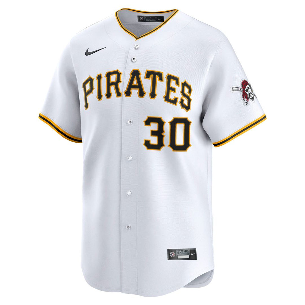 Pittsburgh Pirates Paul Skenes Nike White Home Limited Player Jersey product image 5, provided for visual reference and