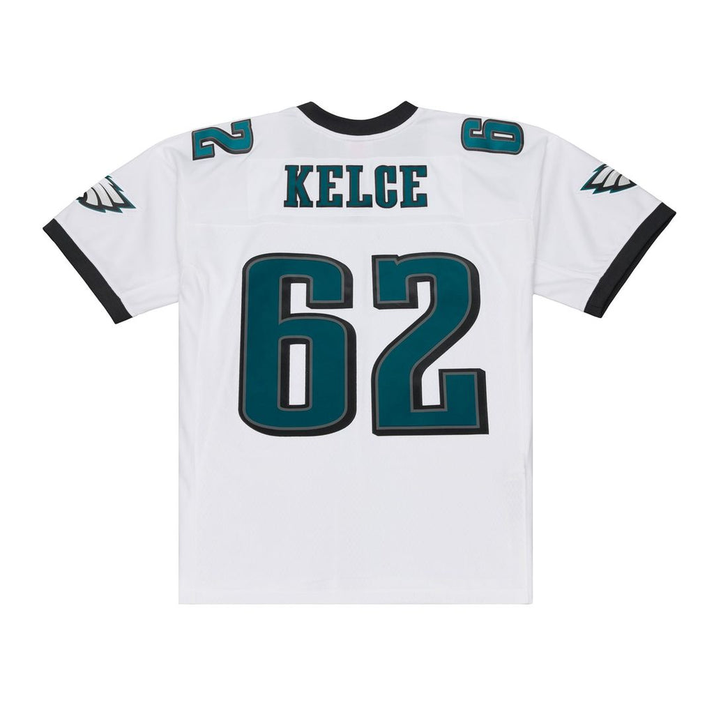 Philadelphia Eagles Jason Kelce Mitchell & Ness White 2011 Legacy Replica Player Jersey product image 3, provided for visual