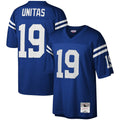 Baltimore Colts Johnny Unitas Mitchell & Ness Royal Legacy Replica Jersey product image 1, provided for visual reference and