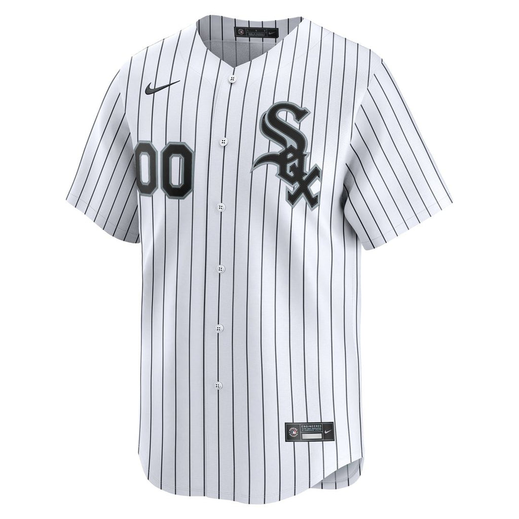 Chicago White Sox Nike White Home Limited Custom Jersey product image 2, provided for visual reference and product detail