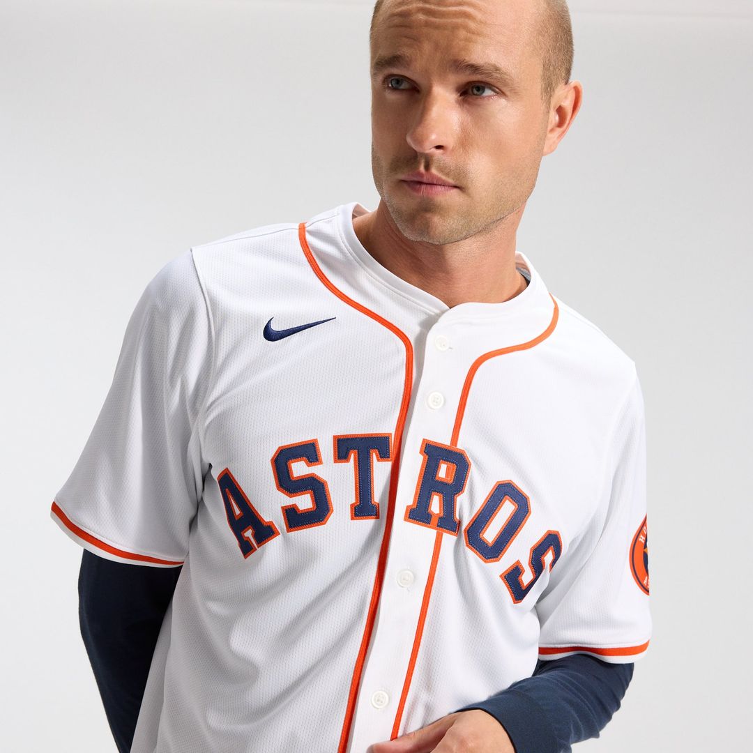 Houston Astros Nike White Home Limited Jersey product image 21, provided for visual reference and product detail review