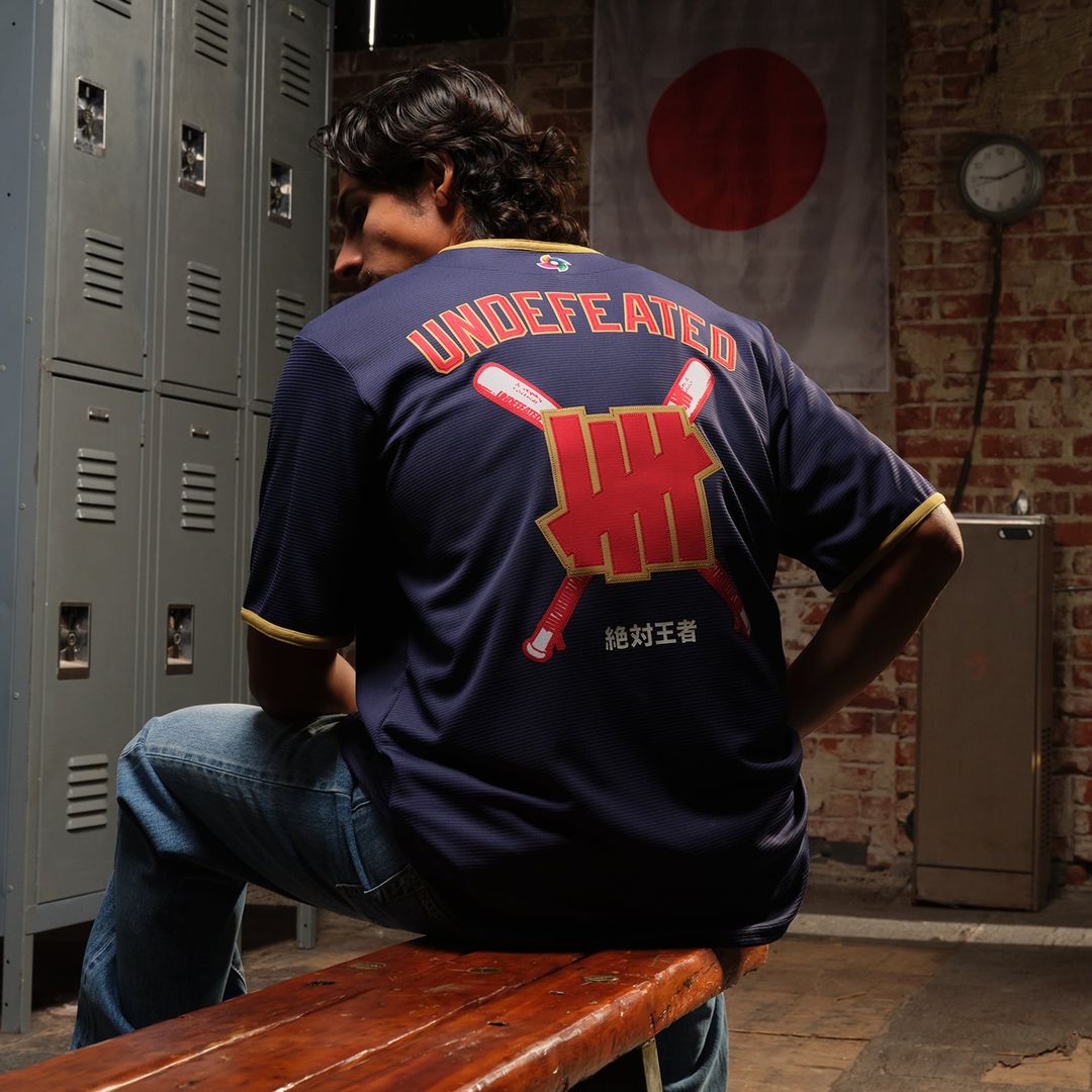 Japan Baseball Nike x Undefeated Navy 2026 World Baseball Classic Stadium Jersey product image 5, provided for visual