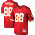 Kansas City Chiefs Tony Gonzalez Mitchell & Ness Red Legacy Replica Jersey product image 1, provided for visual reference
