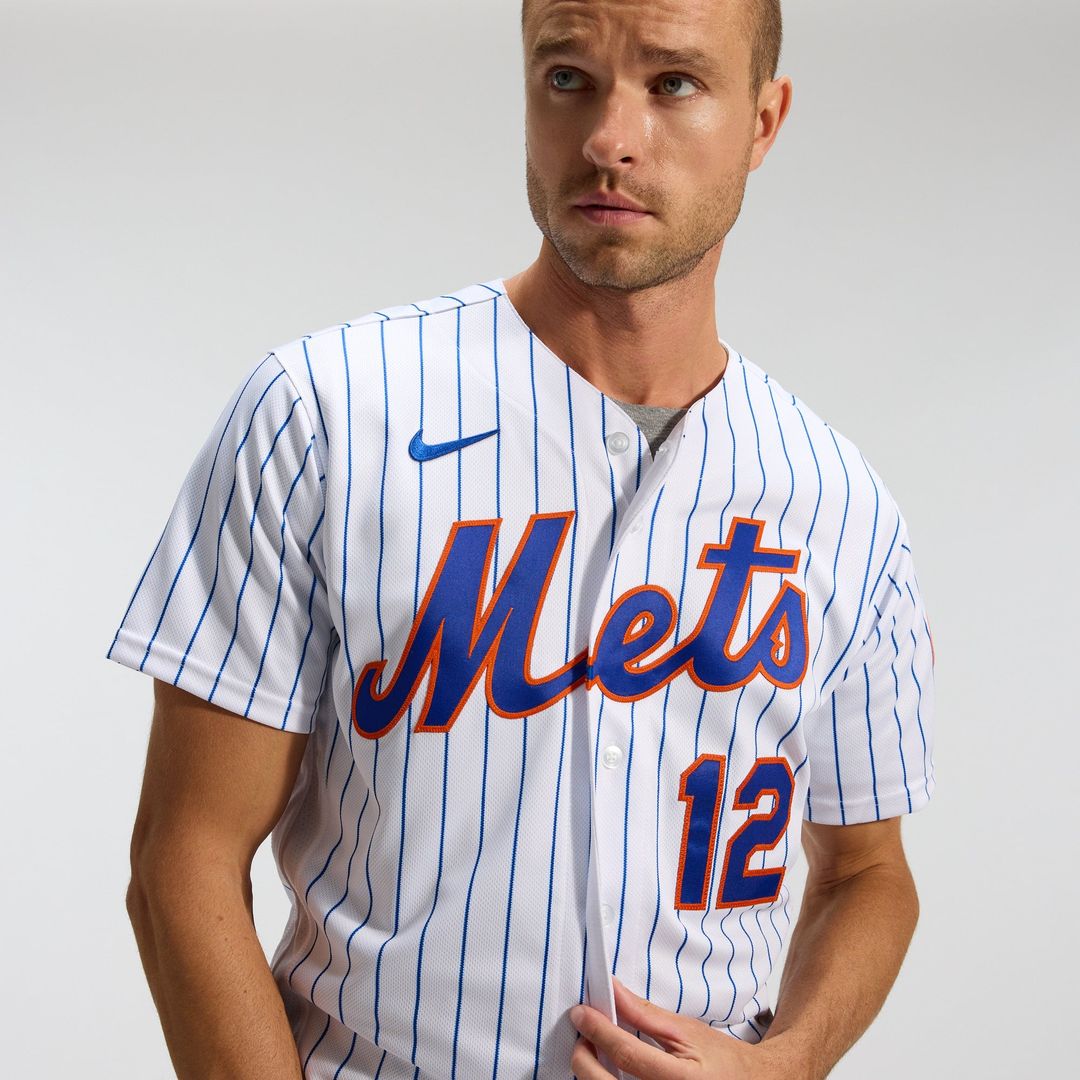 New York Mets Francisco Lindor Nike White Home Authentic Player Jersey product image 10, provided for visual reference and