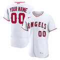 Los Angeles Angels Nike White Home Authentic Custom Jersey product image 1, provided for visual reference and product detail