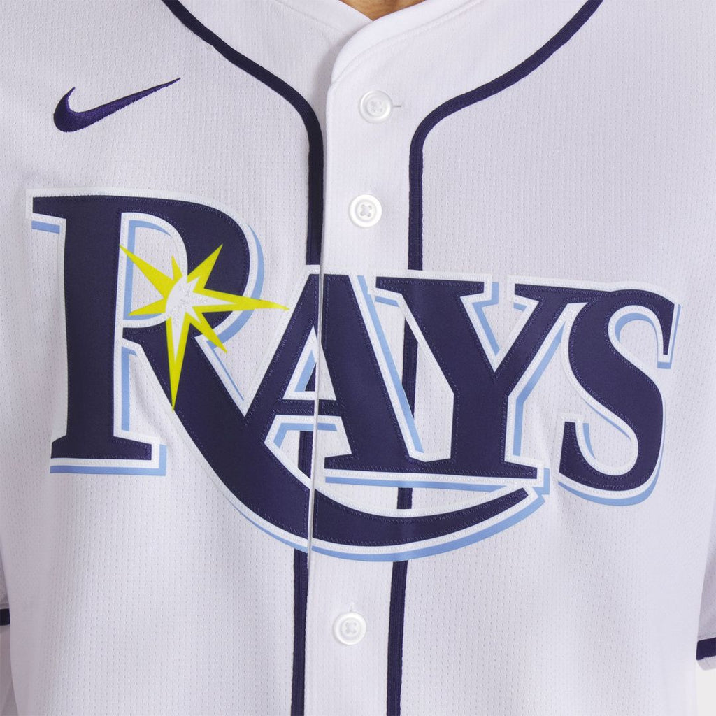 Tampa Bay Rays Nike White Home Limited Jersey product image 9, provided for visual reference and product detail review