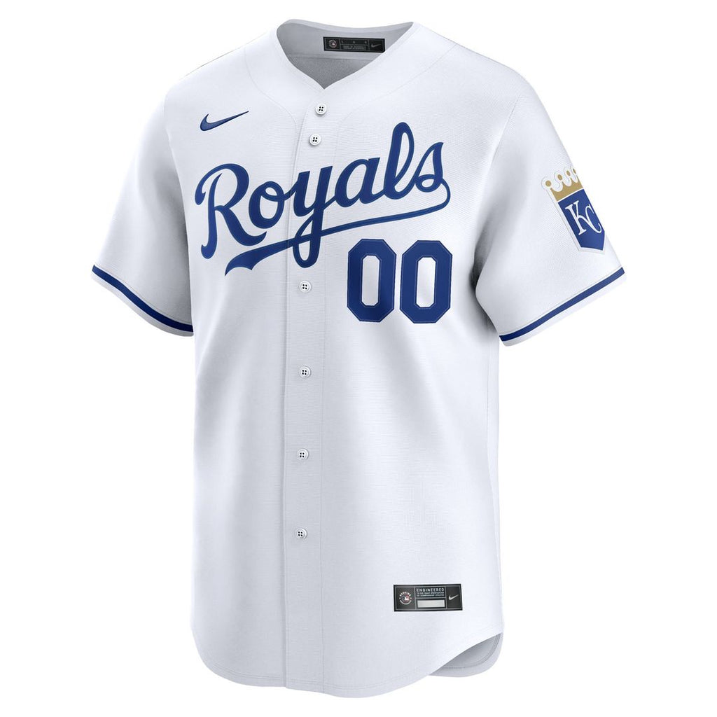 Kansas City Royals Nike White Home Limited Pick-A-Player Retired Roster Jersey product image 2, provided for visual