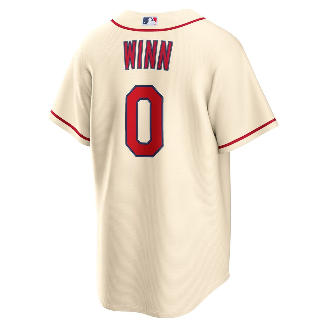 St. Louis Cardinals Masyn Winn Nike Cream Alternate Replica Jersey product image 3, provided for visual reference and