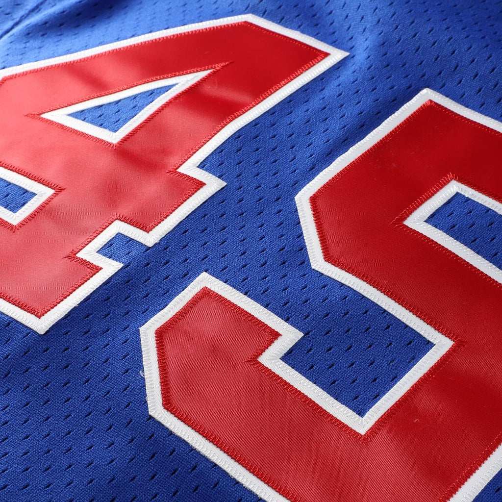 Montreal Expos Pedro Martinez Mitchell & Ness Blue Cooperstown Collection Mesh Batting Practice Button-Up Jersey product