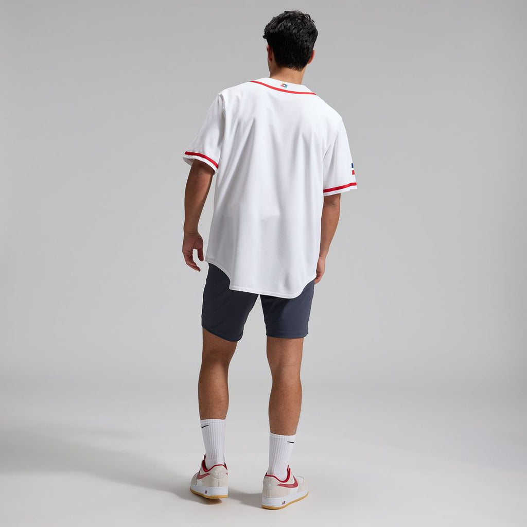 Dominican Republic Baseball Nike White 2026 World Baseball Classic Home Stadium Jersey product image 4, provided for visual