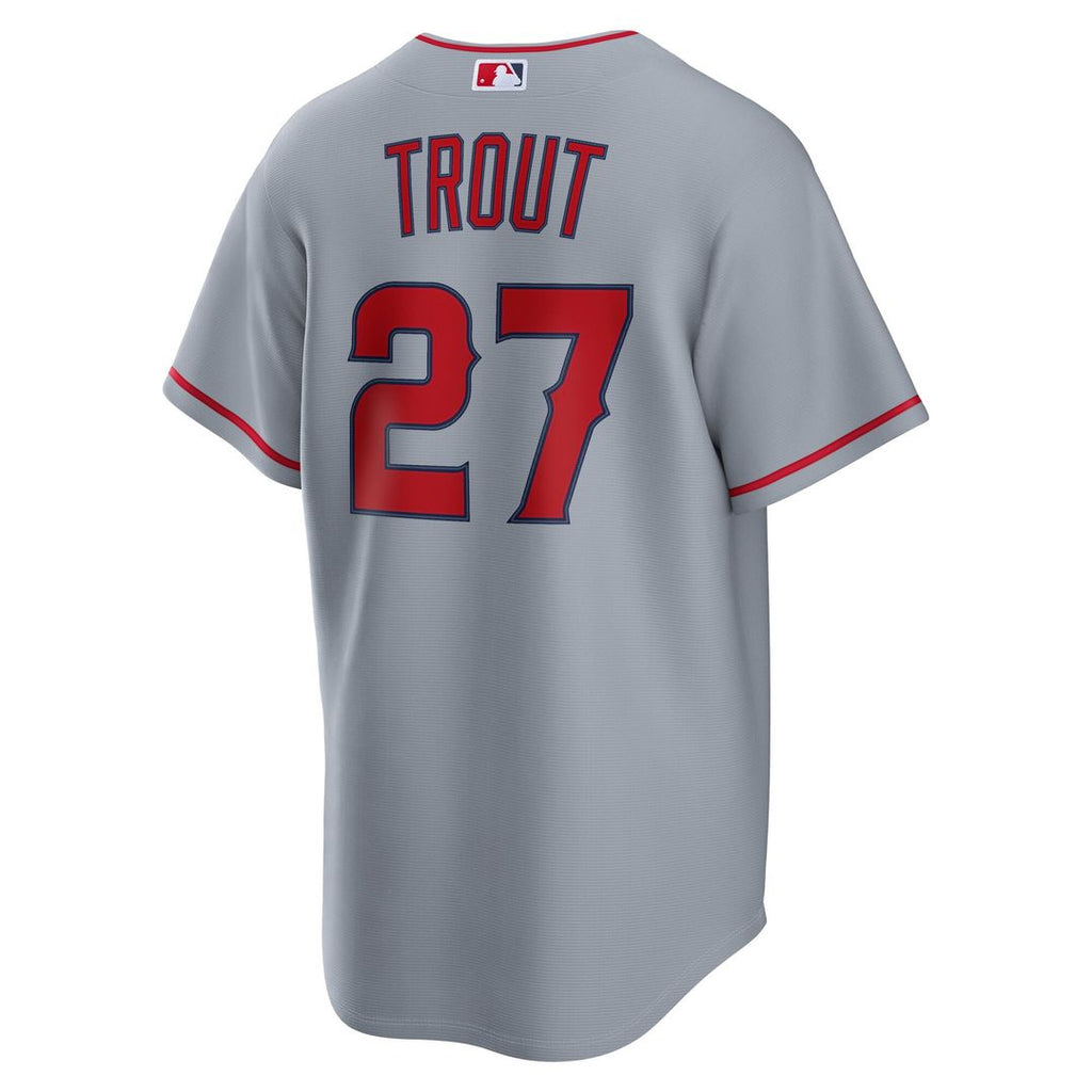 Los Angeles Angels Mike Trout Nike White Alternate Replica Jersey product image 12, provided for visual reference and