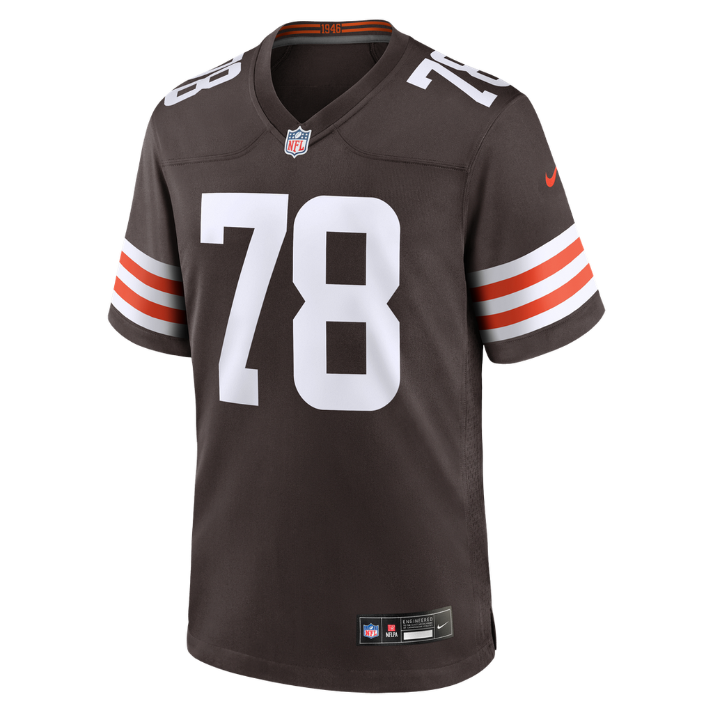 Cleveland Browns Jack Conklin Nike Brown Team Game Jersey product image 2, provided for visual reference and product detail