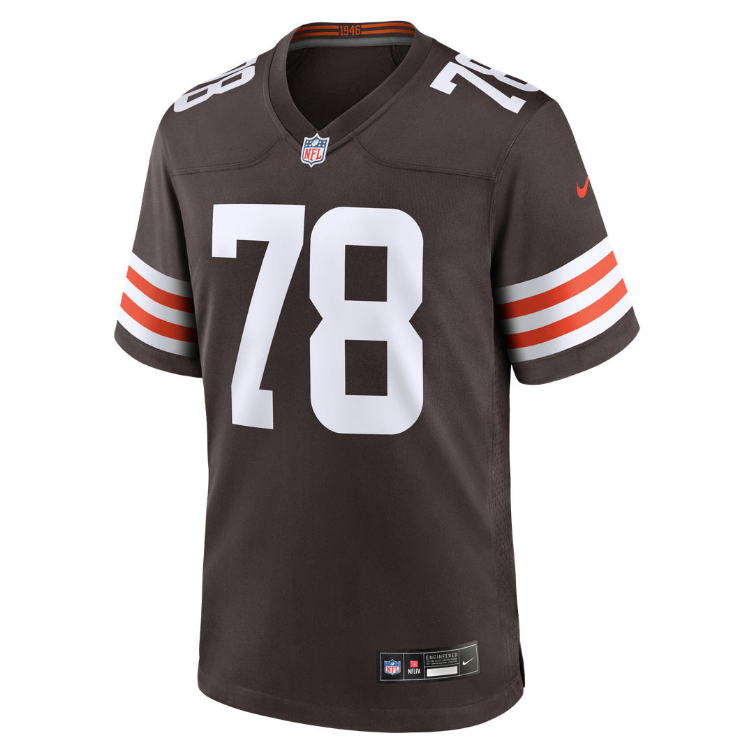 Cleveland Browns Jack Conklin Nike Brown Team Game Jersey product image 2, provided for visual reference and product detail