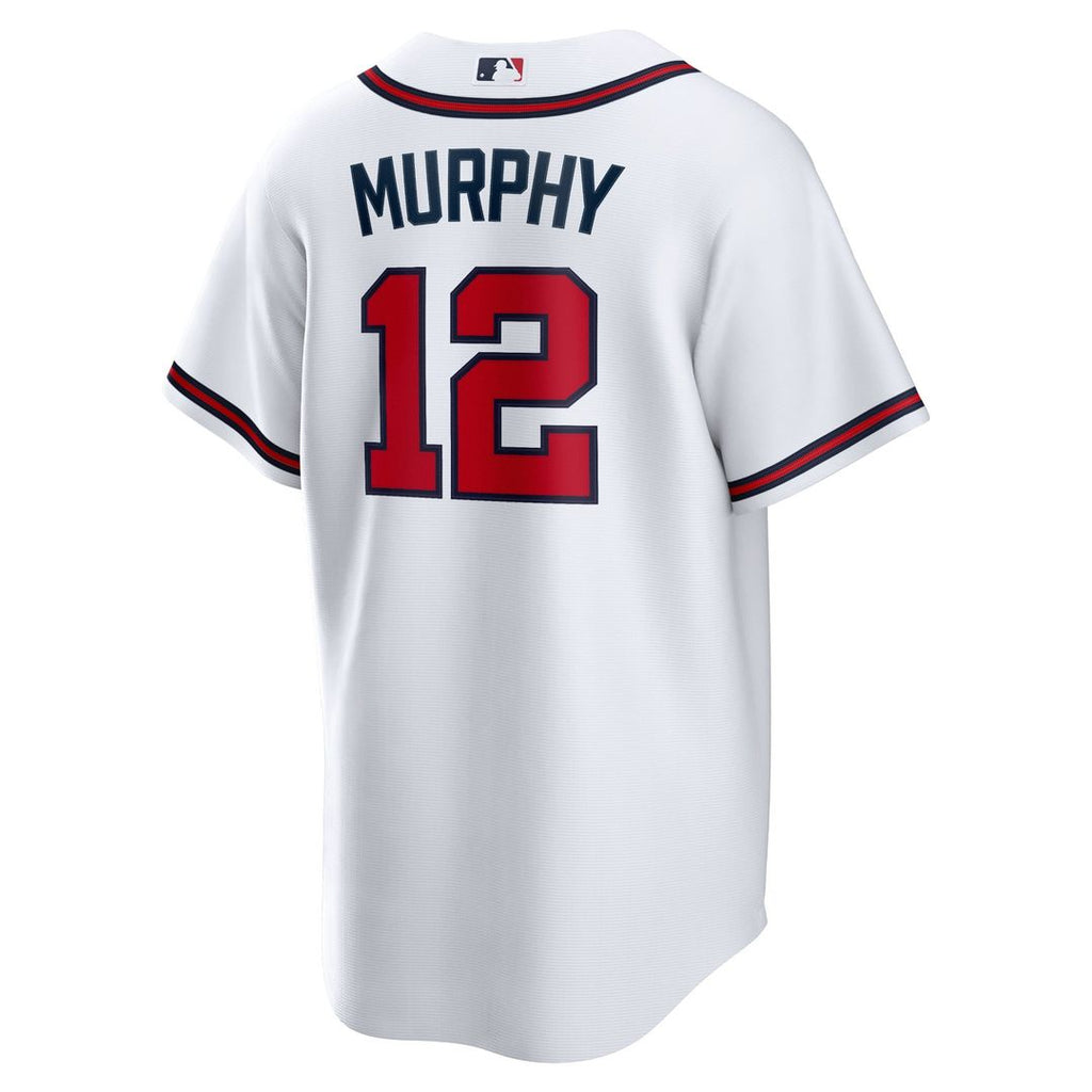 Atlanta Braves Sean Murphy Nike White Replica Player Jersey product image 3, provided for visual reference and product