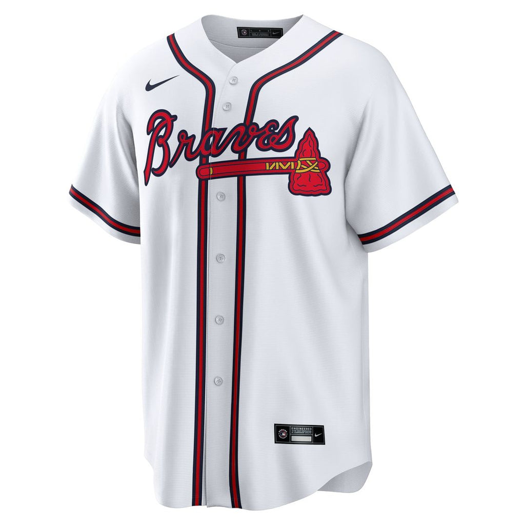 Atlanta Braves Chris Sale Nike White Home Replica Jersey product image 2, provided for visual reference and product detail