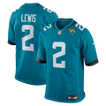 Jacksonville Jaguars Jourdan Lewis Nike Teal Team Game Jersey product image 1, provided for visual reference and product