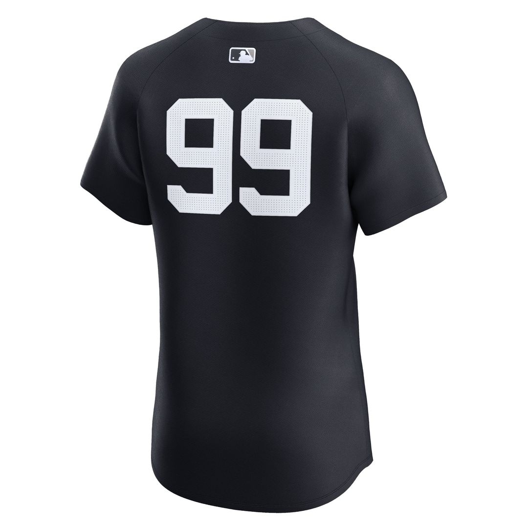 New York Yankees Aaron Judge Nike Navy Alternate 1 Elite Player Jersey product image 9, provided for visual reference and