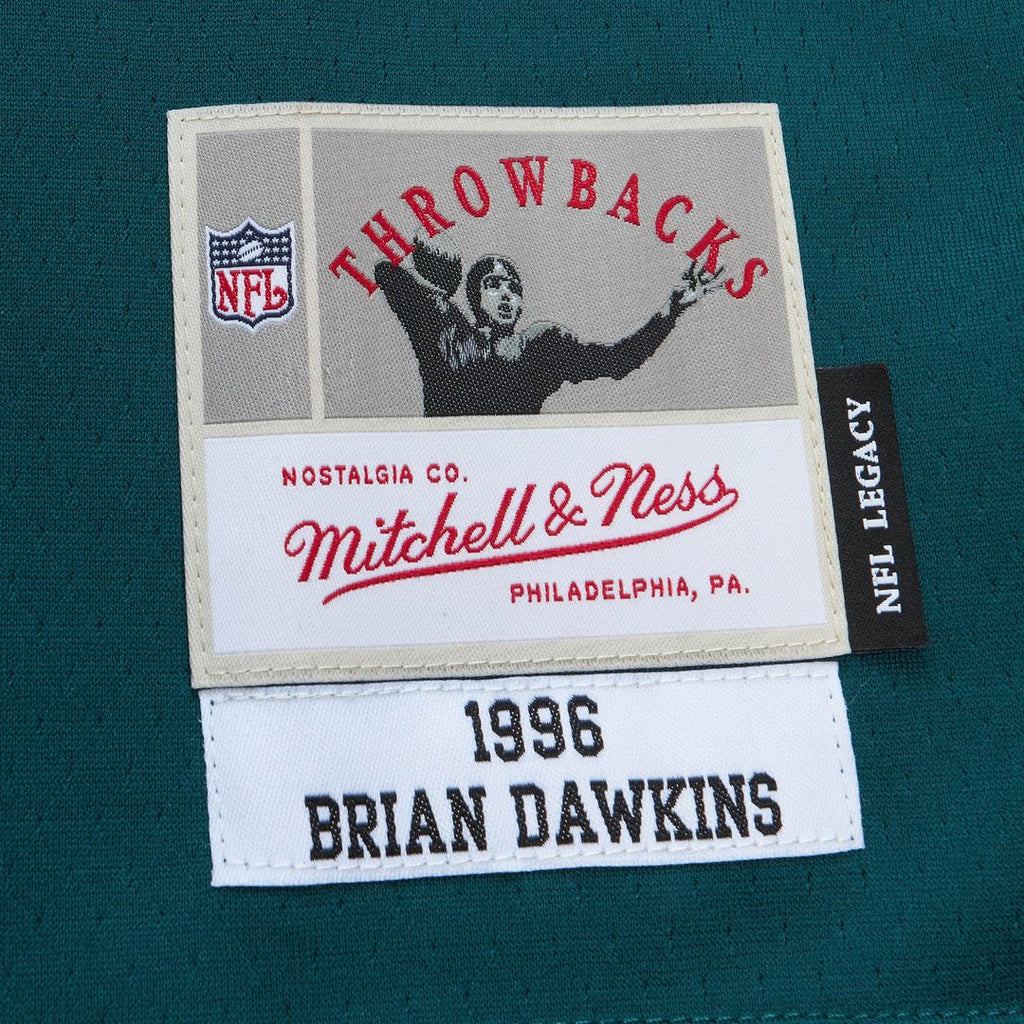 Philadelphia Eagles Brian Dawkins Mitchell & Ness Black Legacy Replica Jersey product image 17, provided for visual
